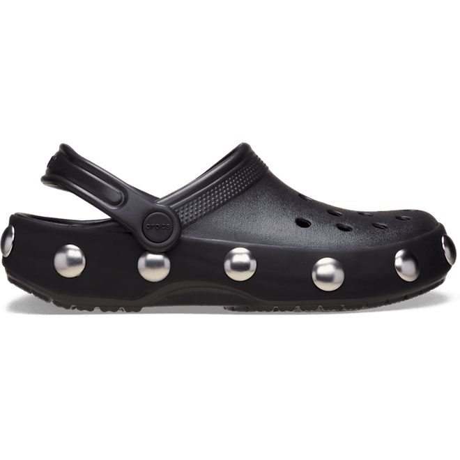 Crocs Classic Big Studded Clogs Black 
