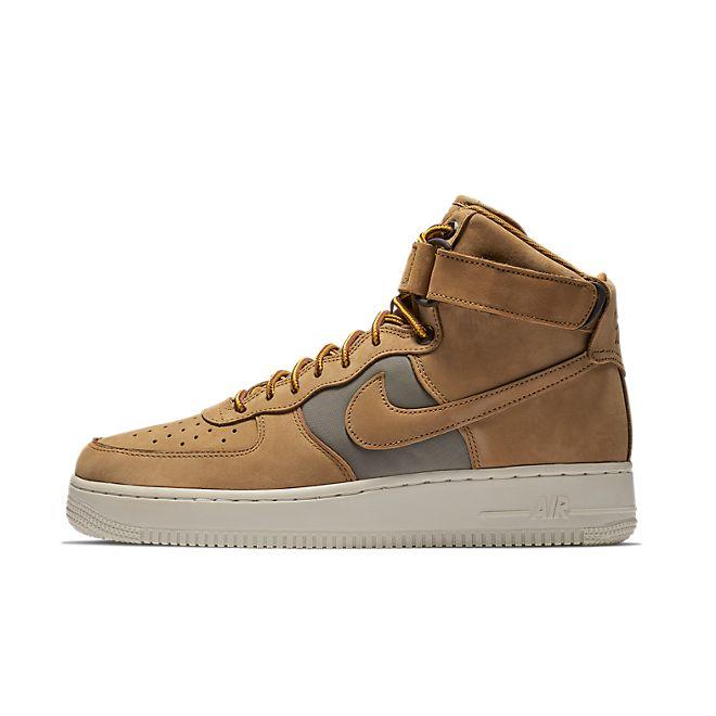 Nike Air Force 1 Hi '07 PRM (Wheat / Khaki - Light Bone - Yellow Ochr