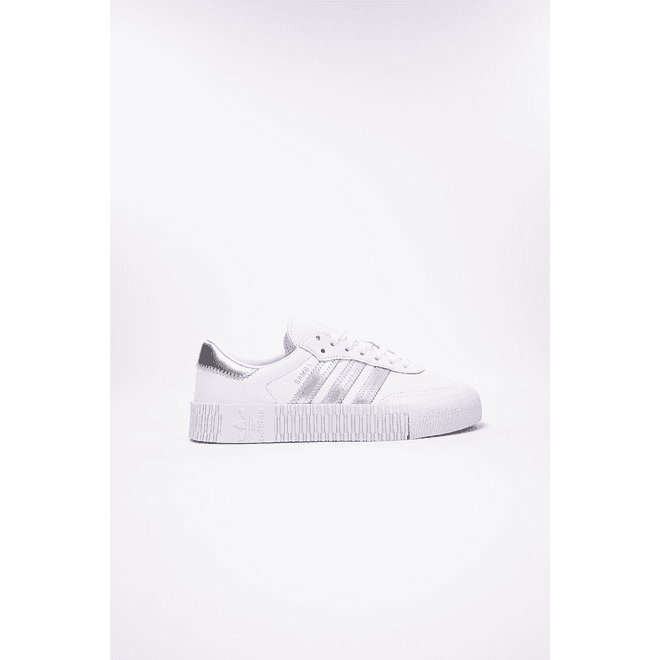 adidas Sambarose Womens Metallics - White Silver