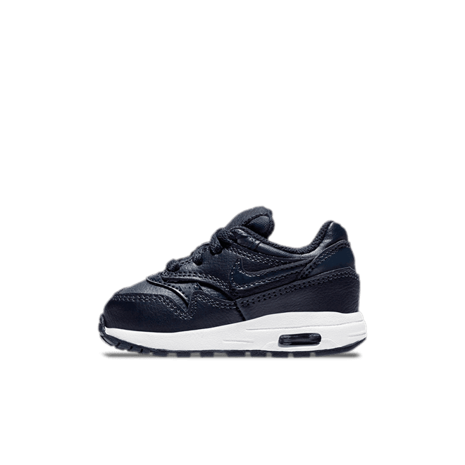Nike Air Max 1 (TD) Boys Obsidian/Obsidian-White