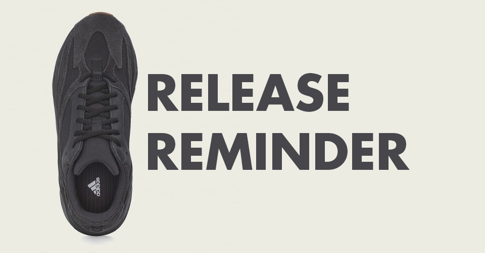 adidas Yeezy Boost 700 'Utility Black' // Release Reminder