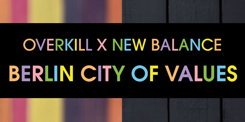 Overkill x New Balance 'City of Values' // Demnächst