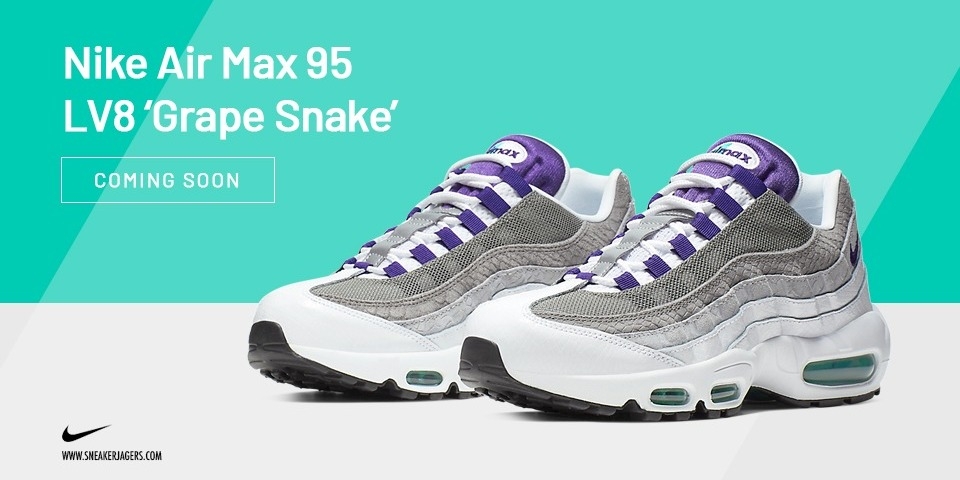 Nike Air Max 95 Grape Snake im tierischen Makeover