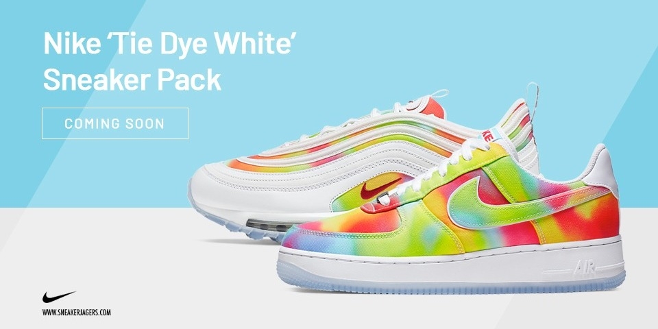 Nike Tie-Dye Sneaker Pack als buntes Chicago-Tribut