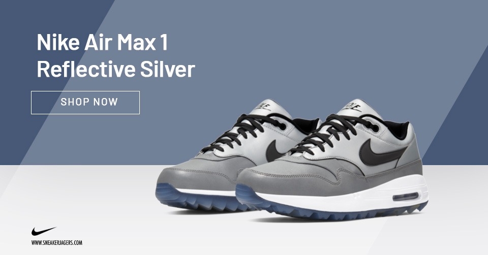 Update: Nike Air Max 1 G Reflective Silver ab heute online!
