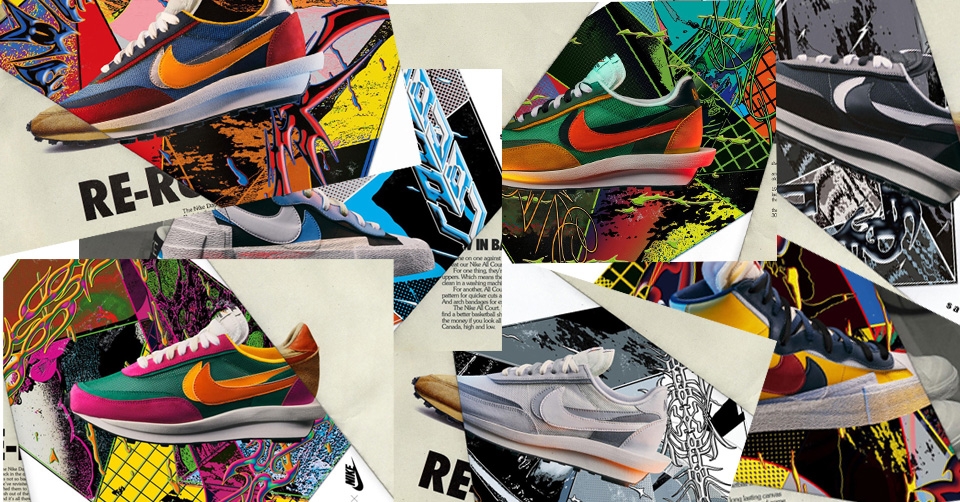 Nike x sacai LDWaffle &#038; Blazer Mid // Offizielles Releasedatum
