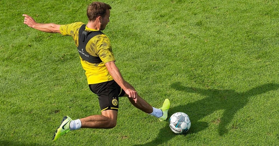 Mario Götze läuft in Nike auf- Die Bundesliga Saison kann beginnen!