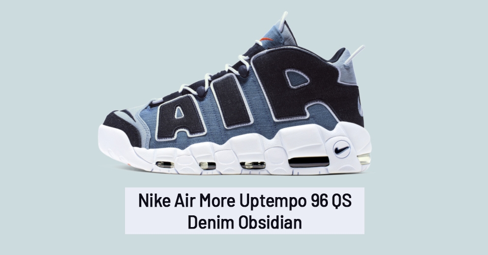 Nike Air More Uptempo 96 QS Obsidian Denim