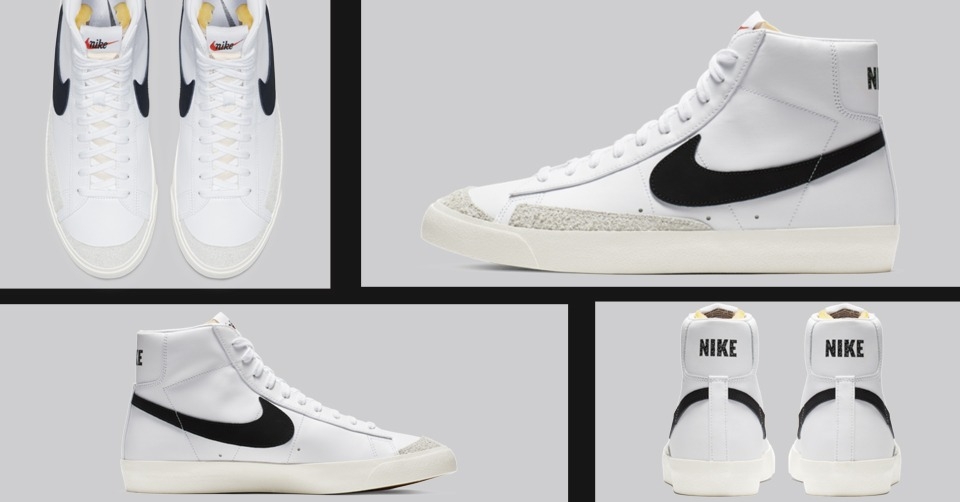 NEU: Nike Blazer MID 77 Vintage OG 'Black Swoosh'
