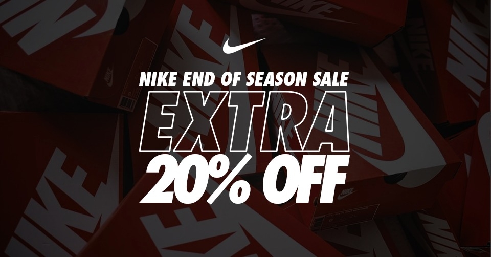 Nächste Runde: End of the Season Sale bei Nike mit extra 20% Rabatt auf den ganzen Sale