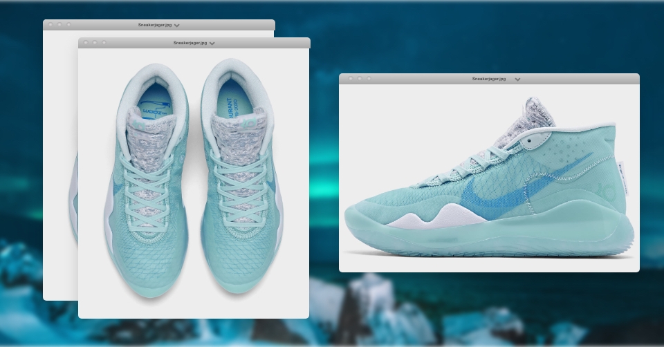 Nike KD 12 'Blue Gaze' ❄ Inspiriert am Winter