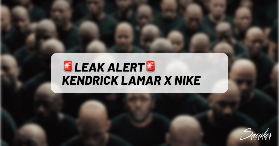 LEAK ALERT: Kendrick Lamar x Nike