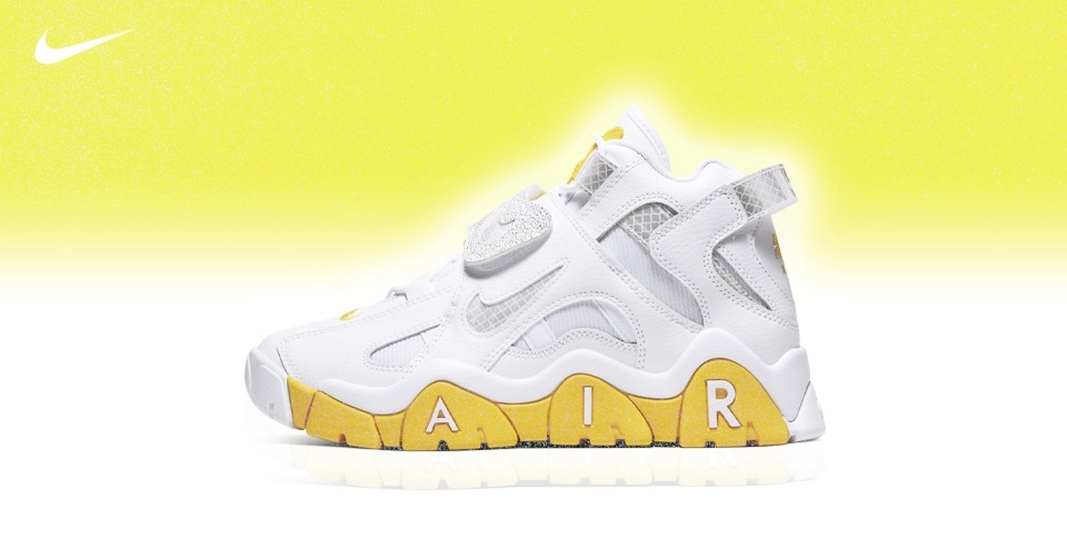 Nike WMNS Air Barrage Mid White/Yellow