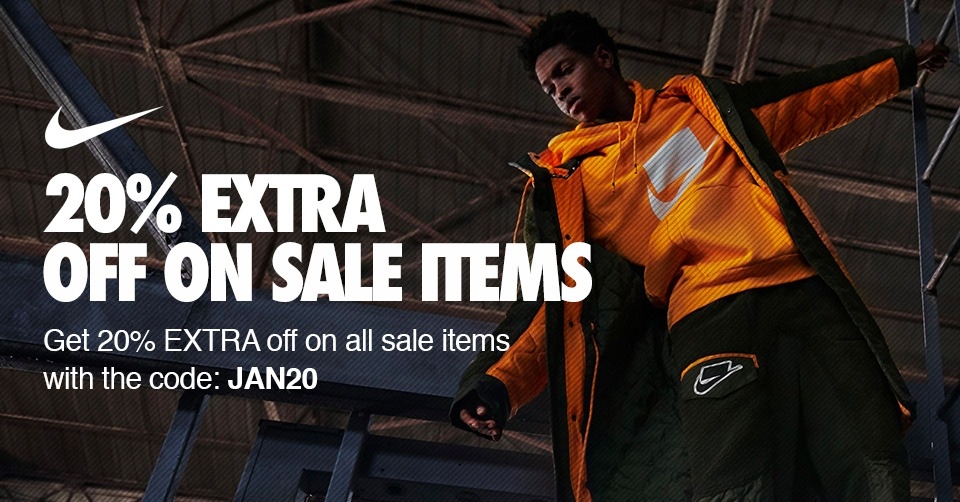 Extra 20% Rabatt auf den Sale bei Nike!