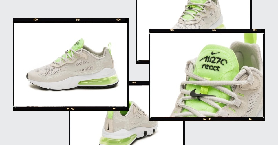 Aufgepasst: Der Nike Air Max 270 React 'Ghost Green' wird bald released