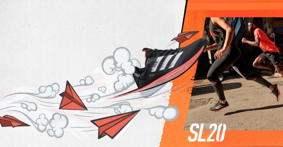 Definiere das Laufen neu mit dem adidas SL20