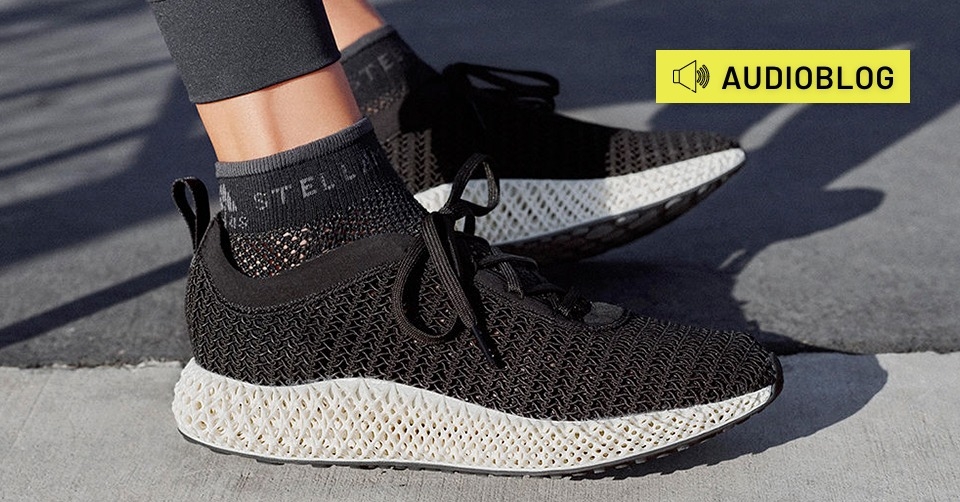 Neu: Stella Mccartney x adidas Alphaedge 4D 'Core Black'