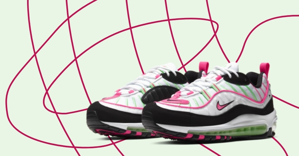 Nike Air Max 98 'Volt/Pink'