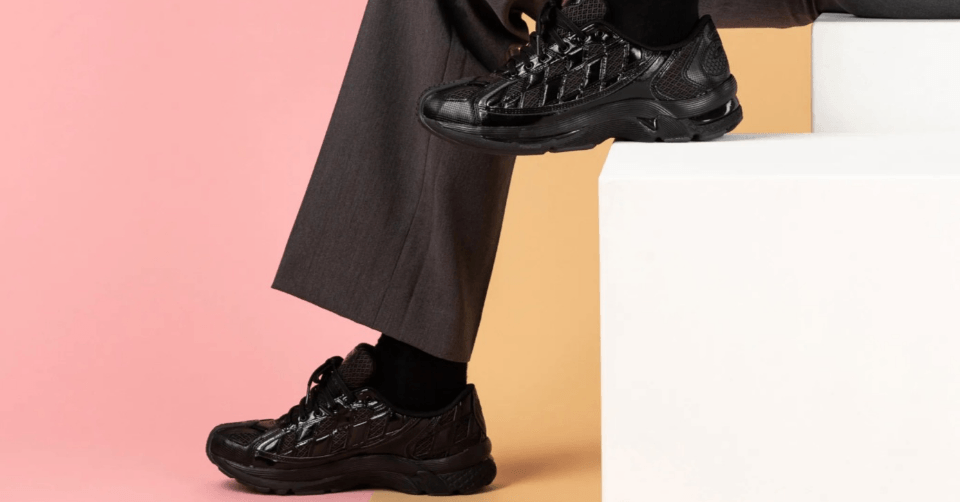 Mode trifft auf Sneaker: Kiko Kostadinov x ASICS Gel-Kiril 'Black'