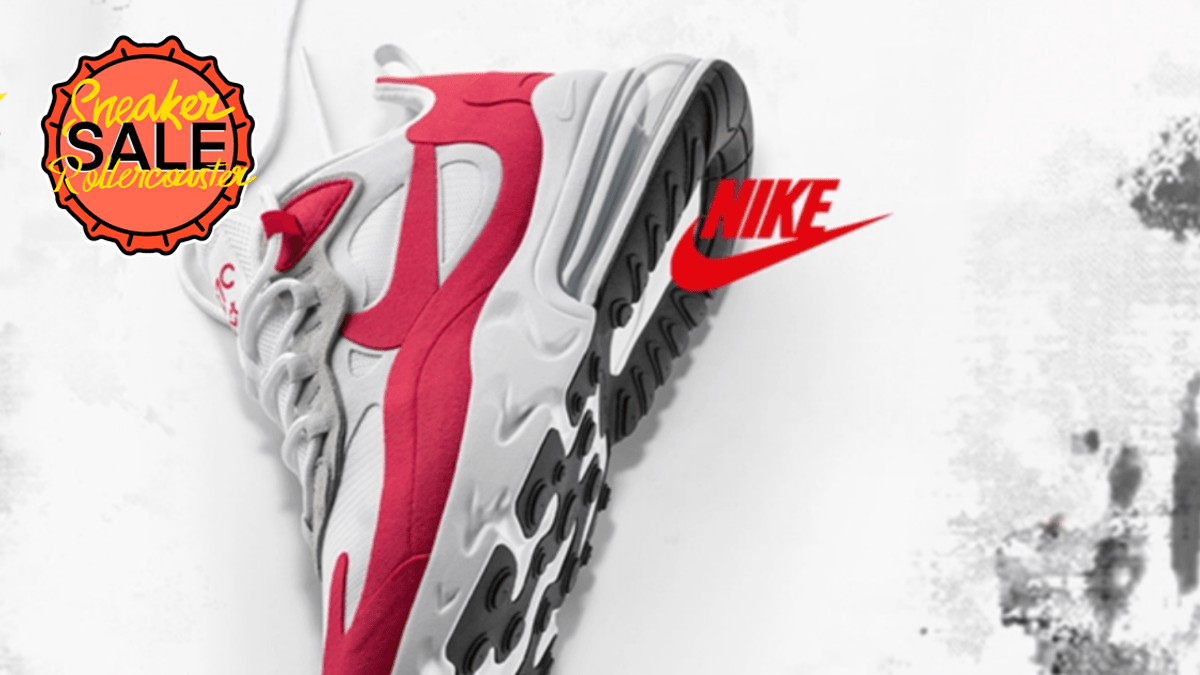 Sneaker Sale Rollercoaster: Nike Air Max 270 React 'University Red'