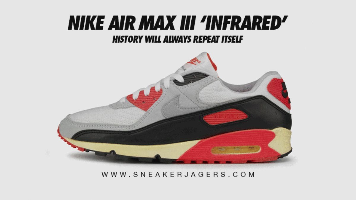 Nike Air Max 90 OG Infrared -  er ist zurück!!!