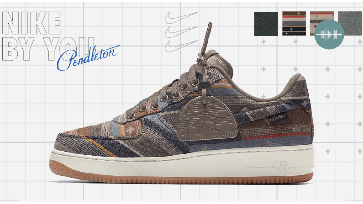 Sneaker Talks: Die beliebten Pendleton Optionen bei Nike By You sind zurück!