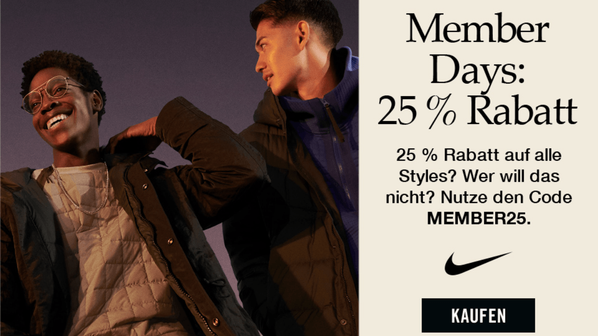 Nike Singles Day Sale - 25% Off für die besten Deals