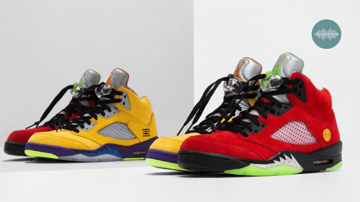 Air Jordan 5 Retro 'What The' - 30 Jahre 🔥 auf einem Sneaker