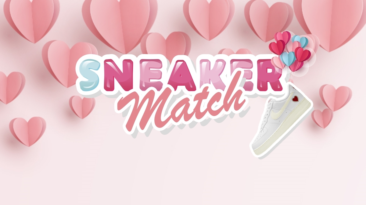 Sneakerjagers presents: Mit uns findet ihr zum Valentinstag euer perfektes Sneaker Match