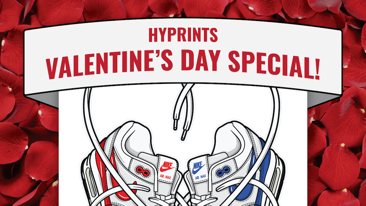 Hyprints Valentine's Day Special: Personalisierte Sneaker Kunst!