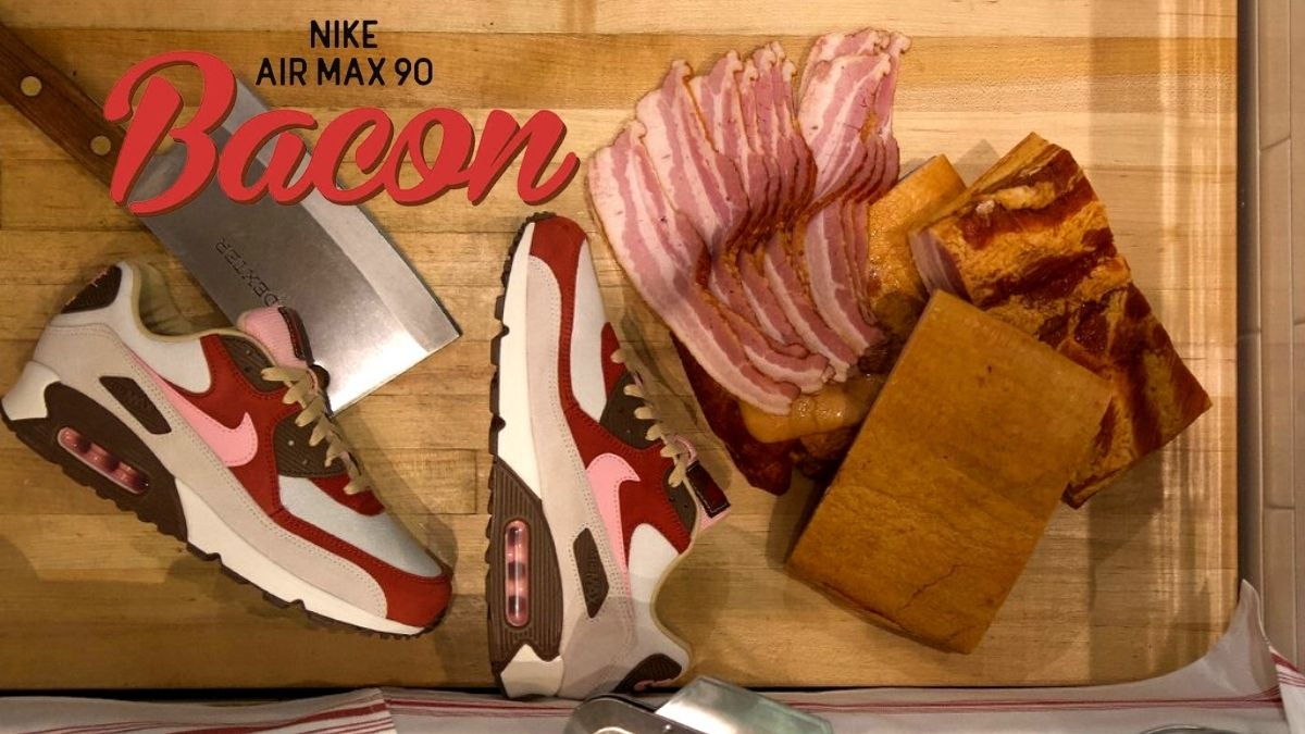 Nike Air Max 90 'Bacon' = Ran an den Speck!
