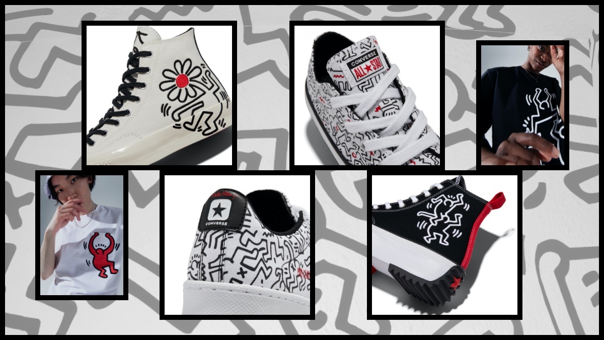 Sneaker Kunst mit Converse x Keith Haring