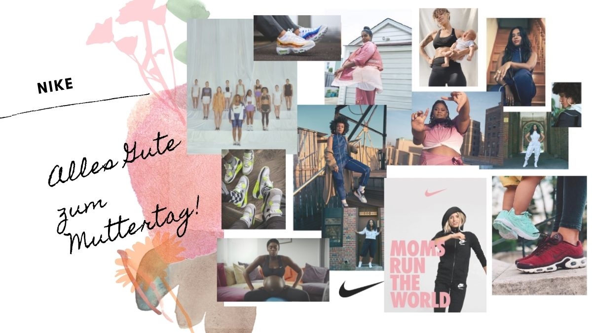 Lasst uns zusammen mit Nike alle Mütter feiern