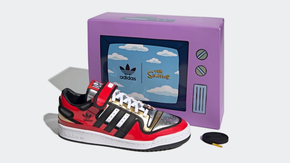 Release Reminder – The Simpsons X adidas Forum Low 'Duff Beer'