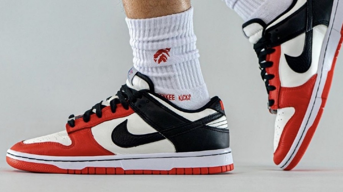 Newsfeed 🔔 On-Feet Look vom NBA x Nike Dunk Low 'Chicago'