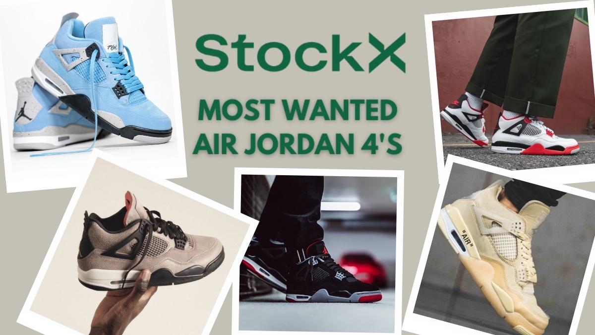 Eine Top Air Jordan 4 Retro im Resell bei StockX