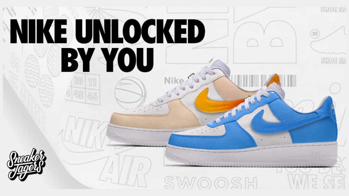 Newsfeed  🔔 neue by You Unlocked Optionen für den Nike Air Force 1 am 26. Juli