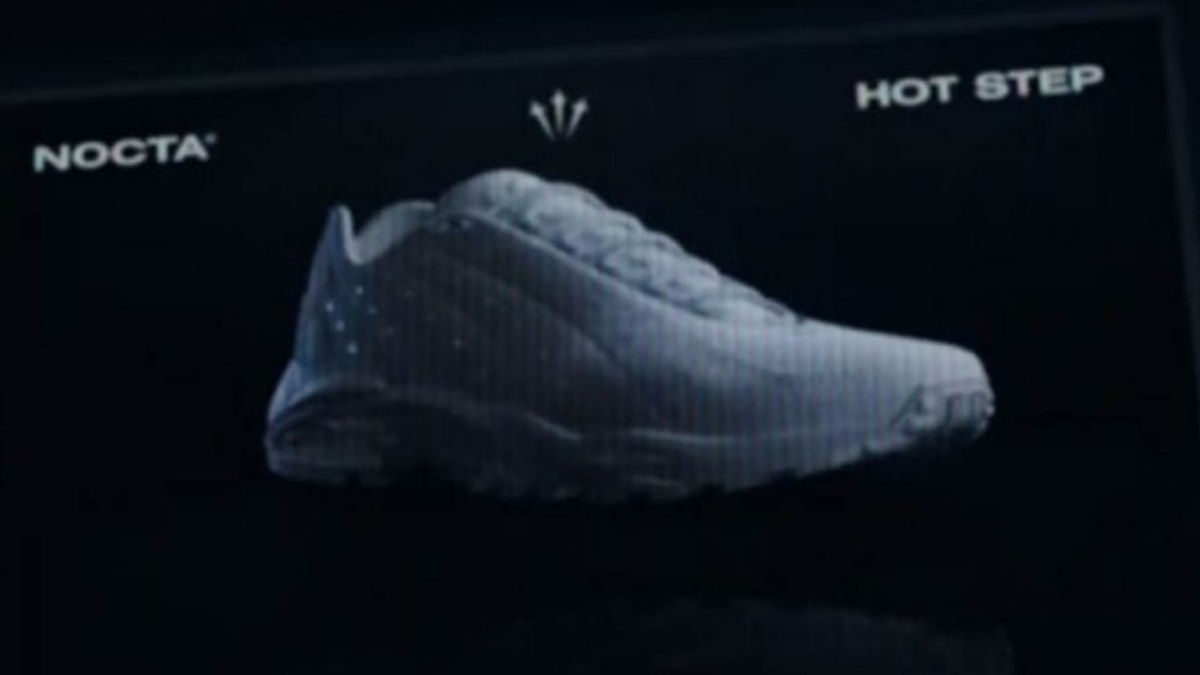 Newsfeed 🔔 Close-Up Bilder vom Drake x Nike Hot Step Air Terra NOCTA