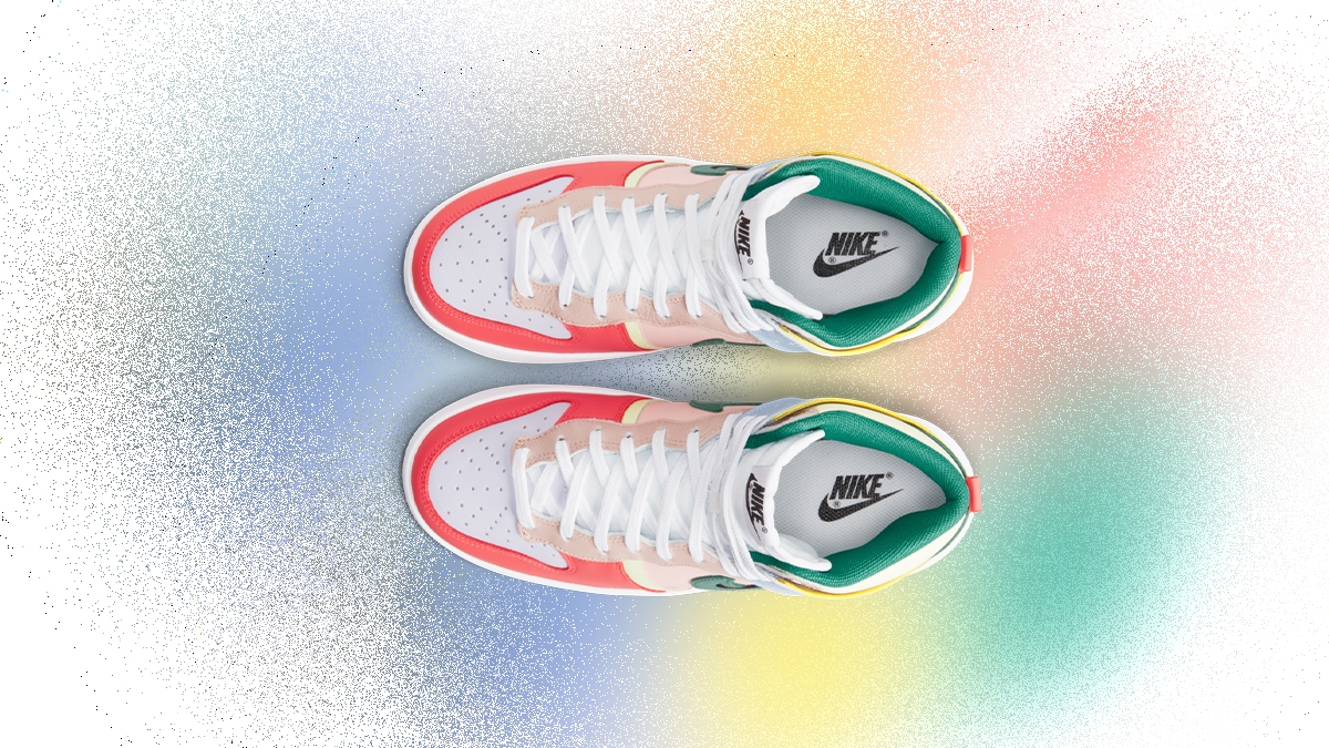 Nike WMNS Dunk High Rebel 'Cashmere' bringt Farben und zusätzliche Details in Einklang