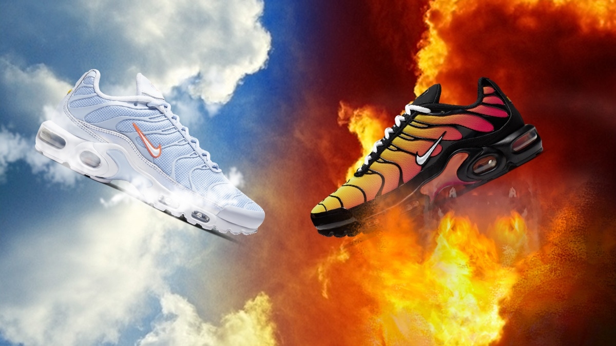 Nike Air Max Plus ➕➕➕  Team Heaven vs. Team Hell