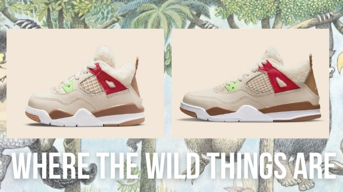 Newsfeed 🔔 Der Air Jordan 4 'Where The Wild Things Are' für Kinder