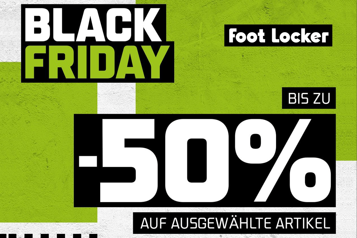 Seid ihr bereit für den early Foot Locker Black Friday Sale?