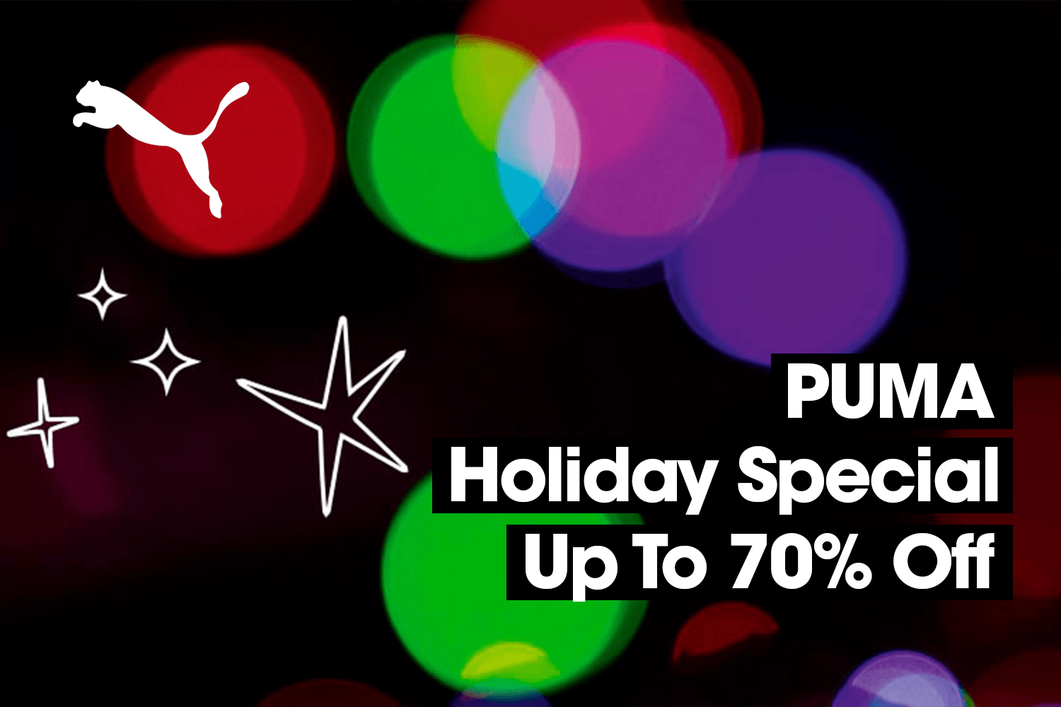 50% + extra 20% Rabatt beim PUMA Weihnachtsspecial
