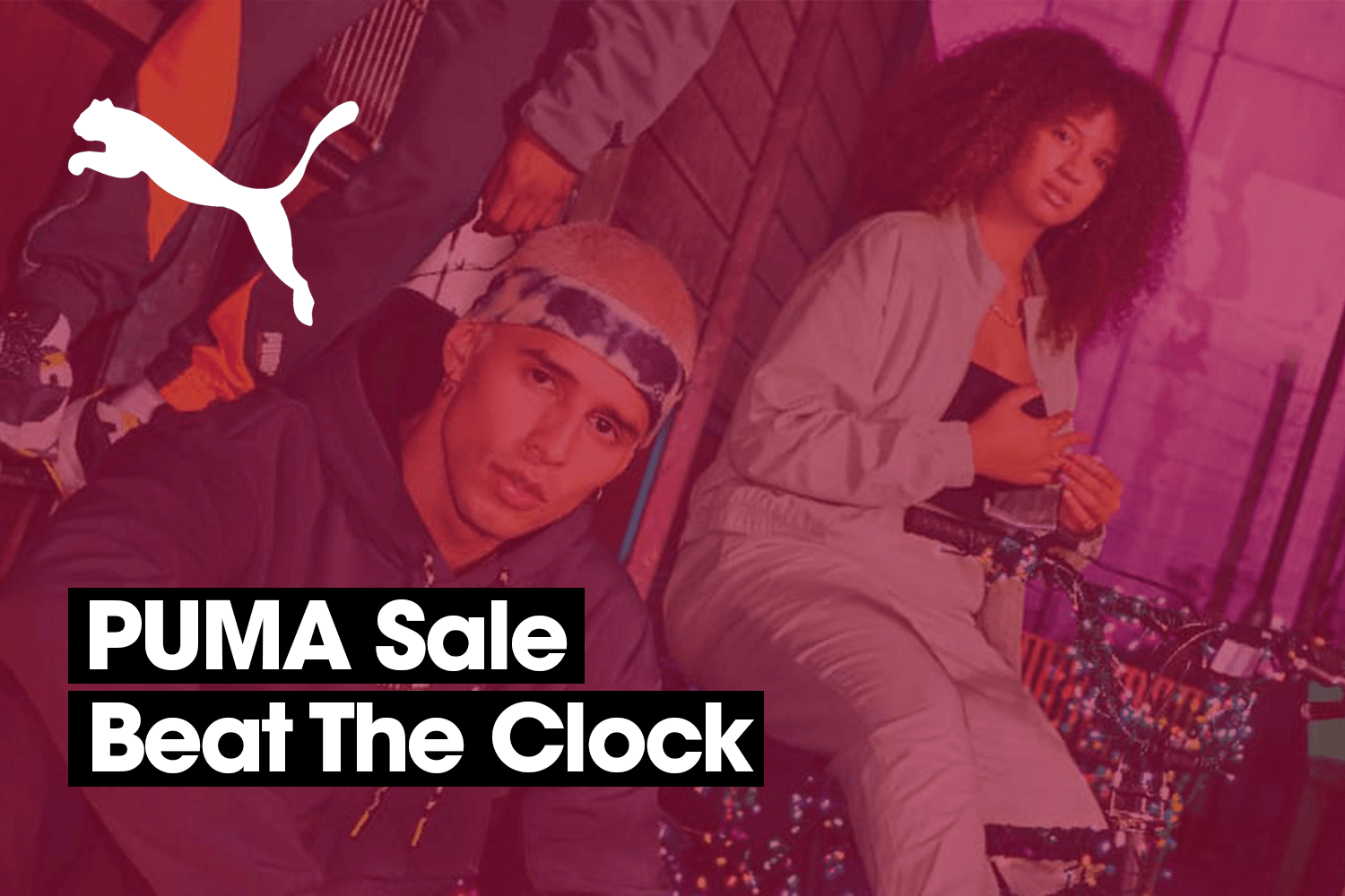 Die Uhr tickt beim PUMA Beat the Clock Sale