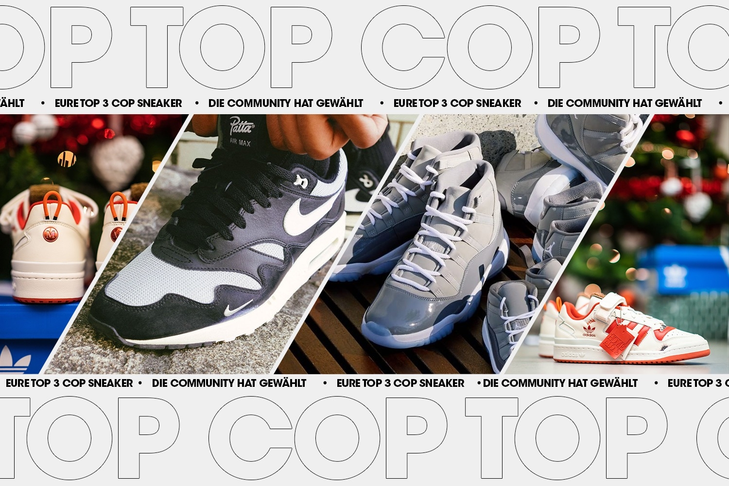 Die Community hat gewählt: Eure Top 3 Cop Sneaker Woche 49