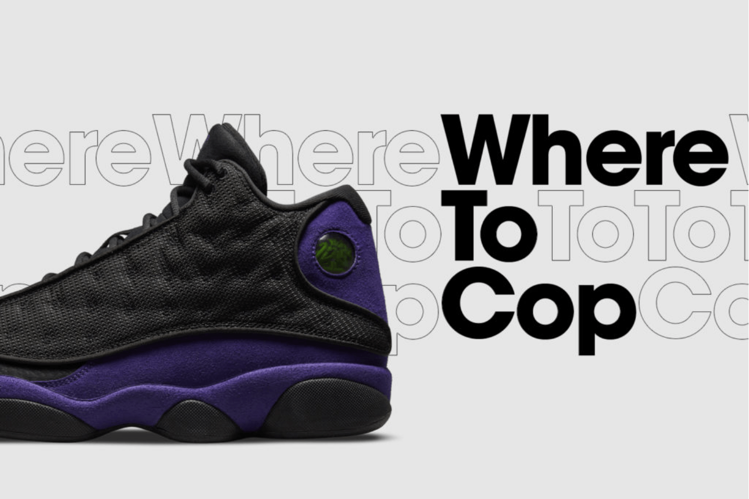 Where to cop: Air Jordan 13 'Court Purple'