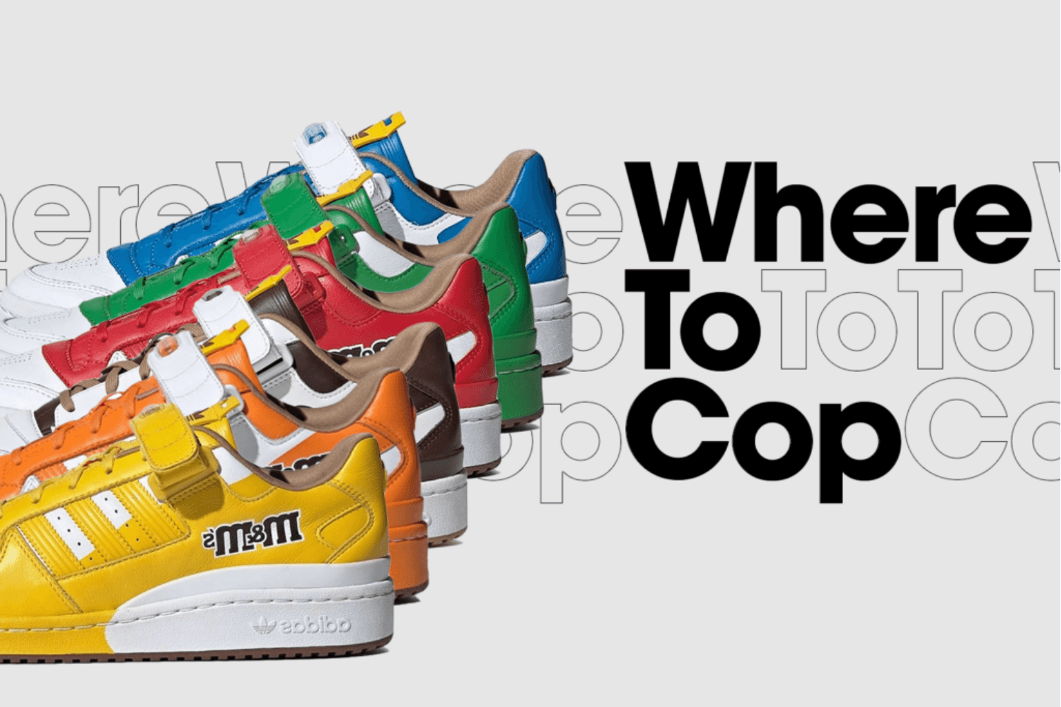 Where to Cop: adidas M&M Forum Pack