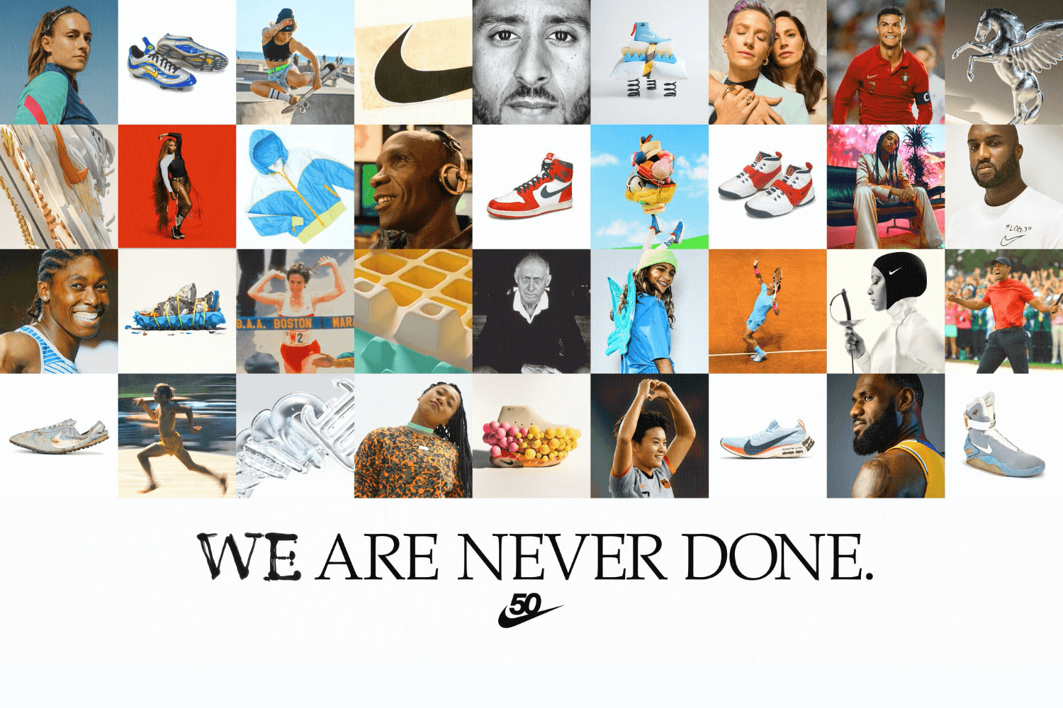 50-jähriges Jubiläum von Nike: 5 Tage zum Feiern