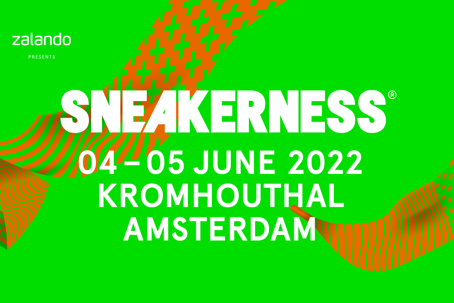 Zalando ist Main Sponsor der Sneakerness Amsterdam 2022￼