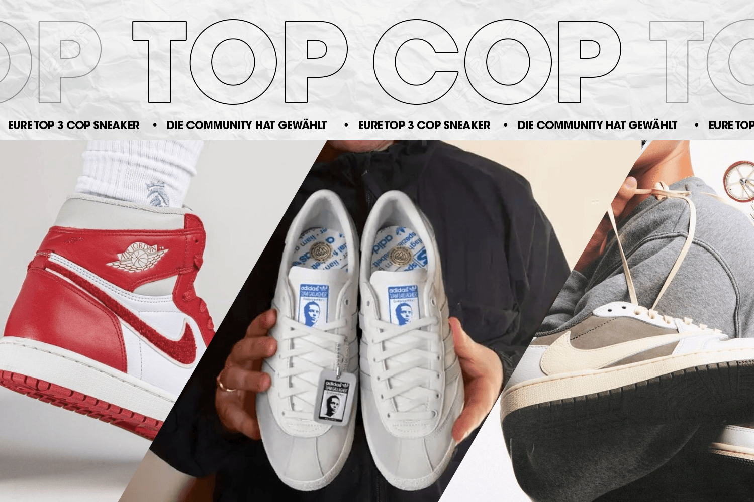 Die Community hat gewählt: Eure Top 3 Cop Sneaker Woche 29